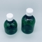 Màu xanh lá cây đậm Bán buôn rỗng 50ml 100ml 150ml Chai dầu gội đầu tròn tùy chỉnh Chai nhựa PET mỹ phẩm