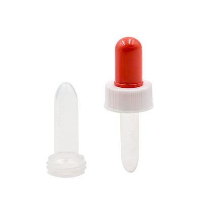 chất lượng  0.25ml Red Head Plastic Bottle Dropper Pipette Packaging nhà máy sản xuất