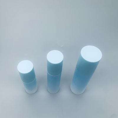 chất lượng  Blue Plastic Cosmetic Airless Pump Bottles For Essential Oil nhà máy sản xuất